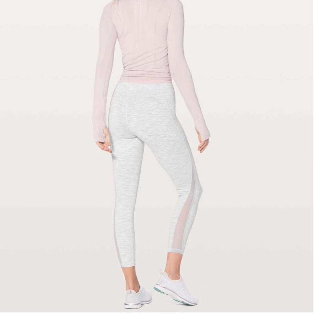 Lululemon Train Times 7/8 Pant *25" Wee Are From Space Nimbus Battleship